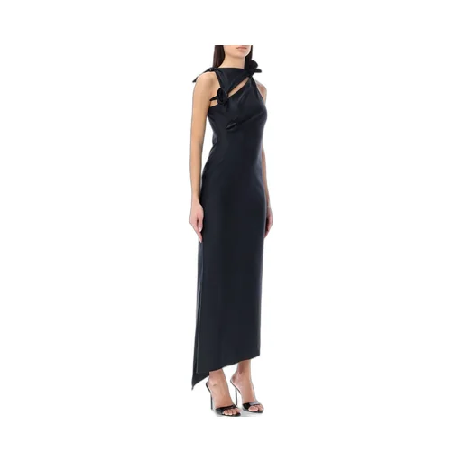 Asymmetric Flower Gown