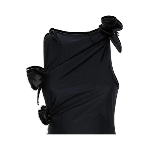Asymmetric Flower Gown