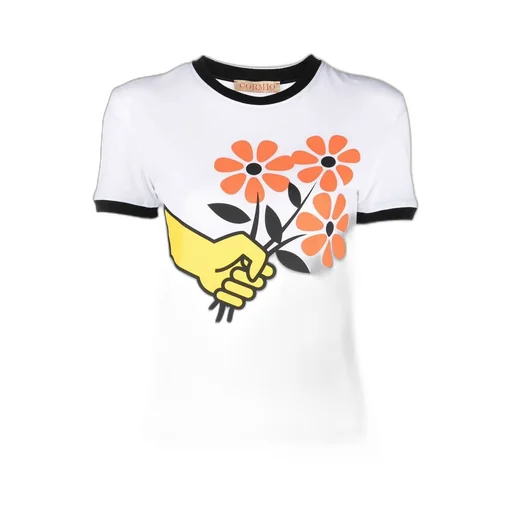 Graphic Print Crewneck T-Shirt