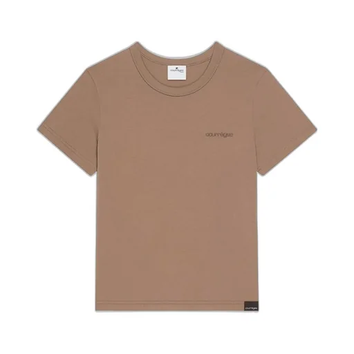Logo Patch Crewneck T-Shirt