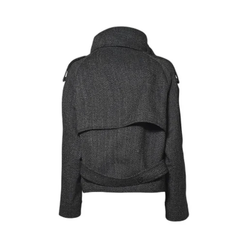 Oblique Short Coat
