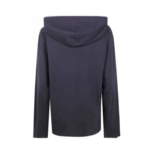 Logo Embroidered Drawstring Hoodie