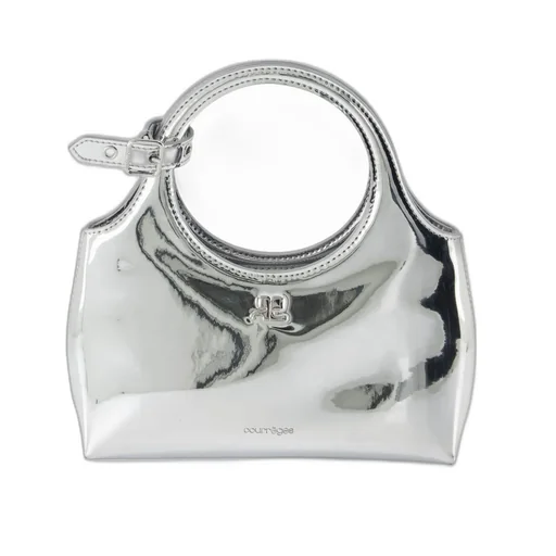 Mini Holy Logo Embossed Shoulder Bag