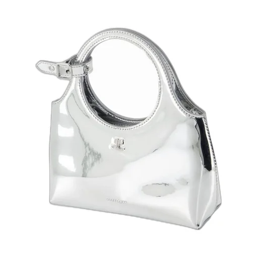 Mini Holy Logo Embossed Shoulder Bag