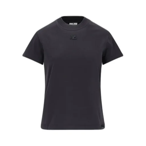 Logo Patch Crewneck T-Shirt