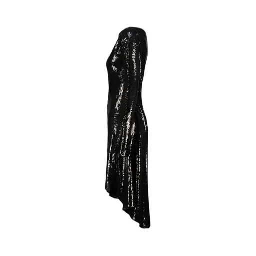 Zipped Ellipse Glitter Dress