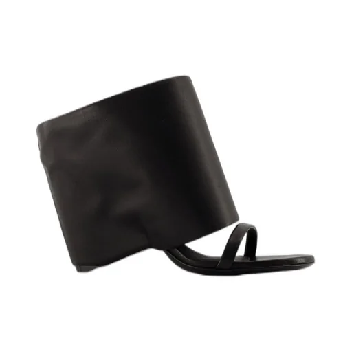 Oblique Wedged Mules
