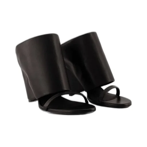 Oblique Wedged Mules