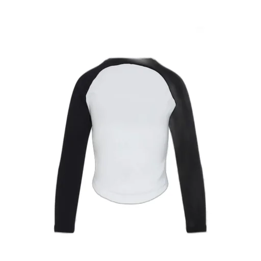 Logo Embroidered Long-Sleeved T-Shirt