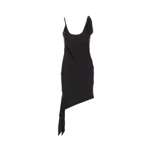Knot Sleeveless Mini Dress