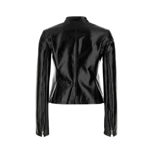 City Cropped Biker Jacket
