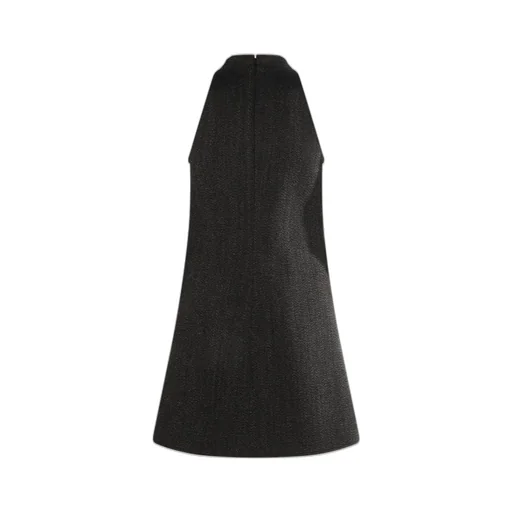 Heritage Caviar A-Line Dress