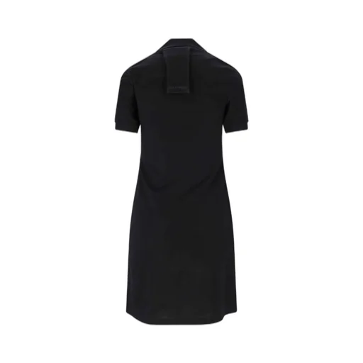 Short-Sleeved Polo Mini Dress