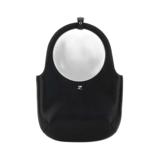 Embossed Top Handle Handbag