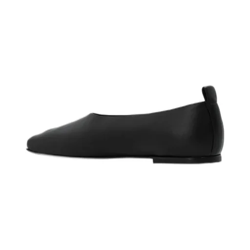 Minimal Square-Toe Loafers