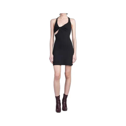Twist 90's Cut-Out Detailed Mini Dress