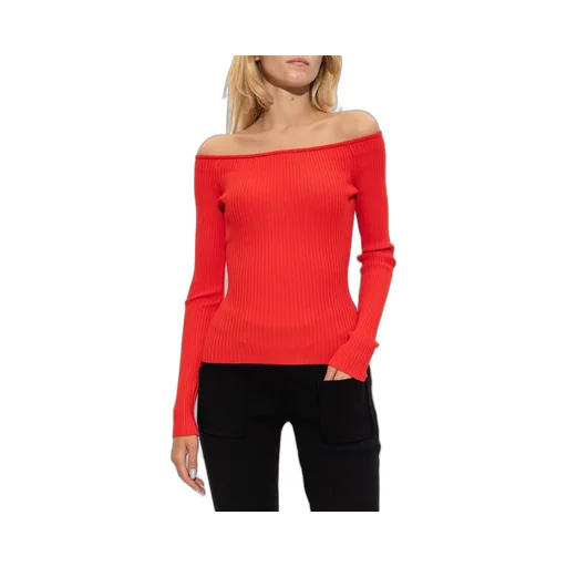 Ribbed Off-Shoulder Top