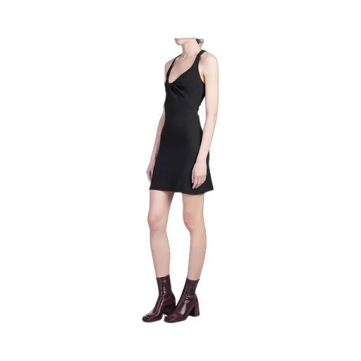 Twist 90's Cut-Out Detailed Mini Dress