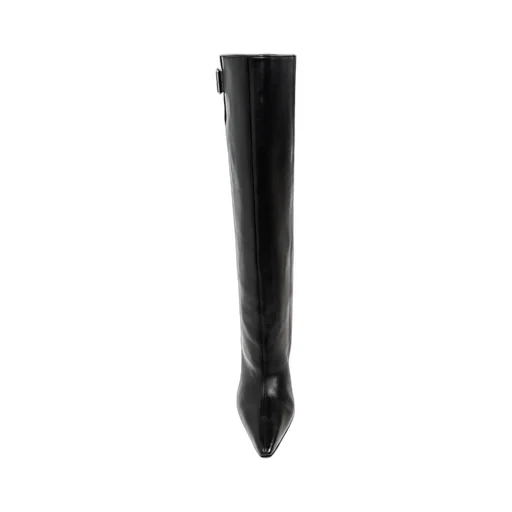Astro Pointed-Toe Buckle-Detailed Boots