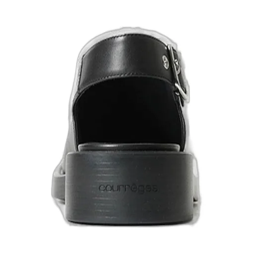 Gogo Block Heeled Buckle Mules