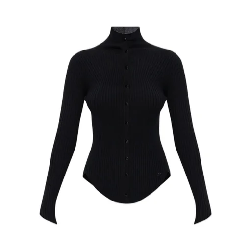 Stand Up Collar Cardigan