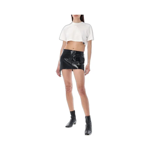 Suspenders Mini Skirt