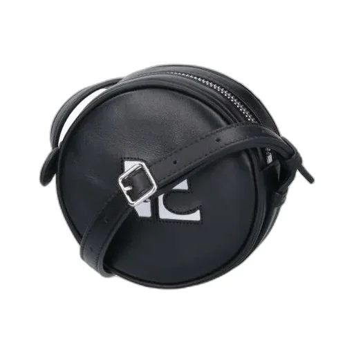 Logo Patch Zip-Up Mini Crossbody Bag