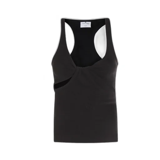 Twist 90's Rib Tank Top
