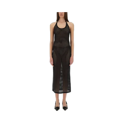 Holistic Mesh Long Dress