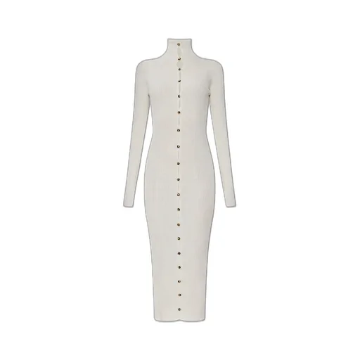 Light Rib Cardigan Long Dress