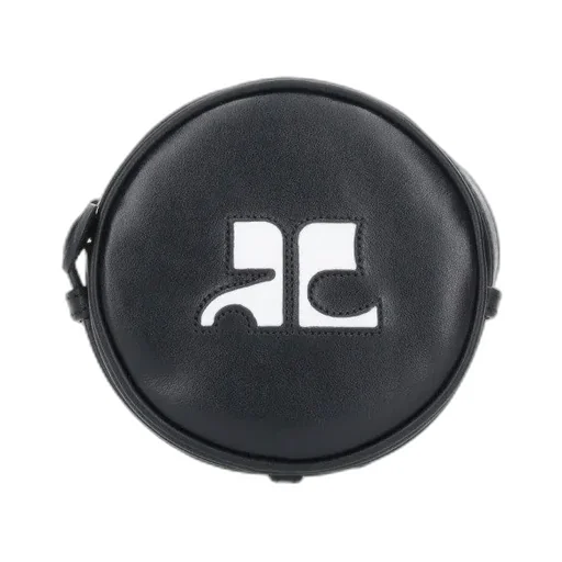 Logo Patch Zip-Up Mini Crossbody Bag