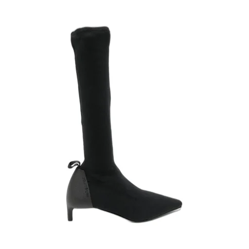 Pointed Toe Stretch Boots