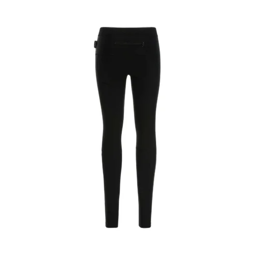 Logo Printed Racer Leggings