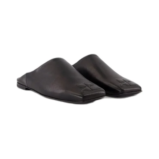 Heritage Square Toe Mules