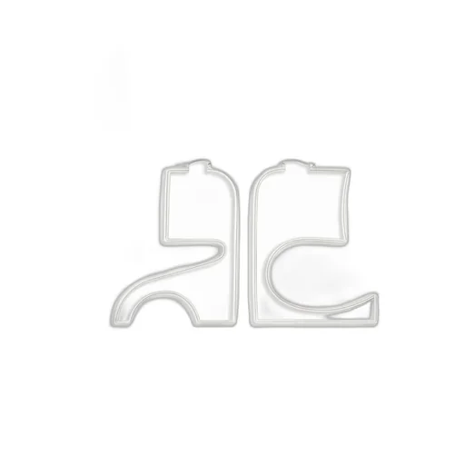 Logo Outline Earrings