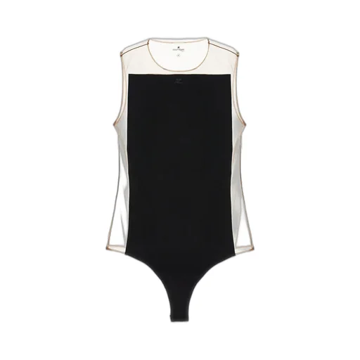 Illusion Semi-Sheer Bodysuit