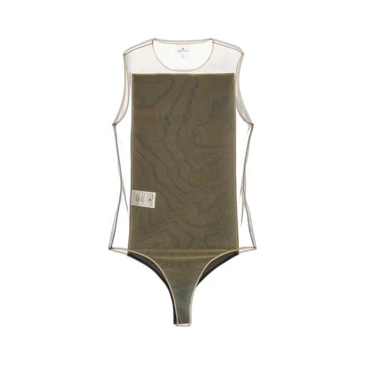 Illusion Semi-Sheer Bodysuit