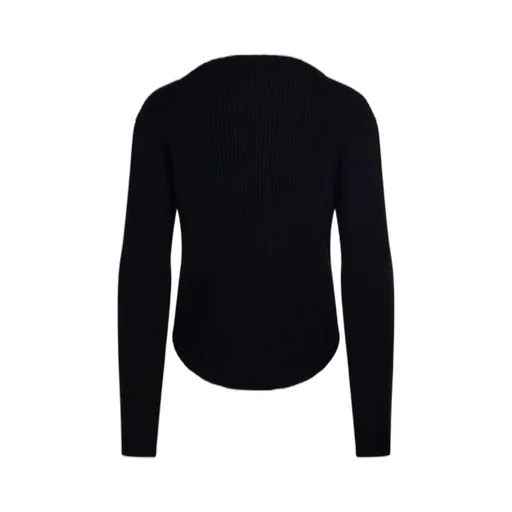 Ribbed-Knit Boatneck Jumper