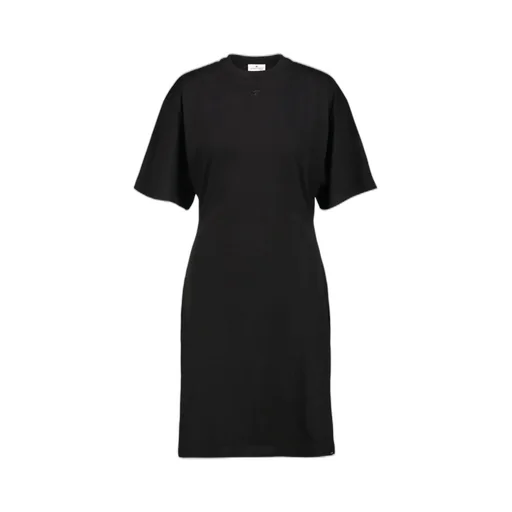 Logo Embroidered Mini Dress