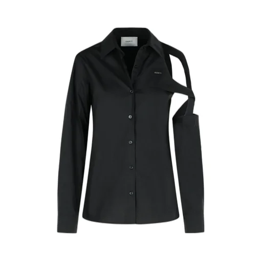 Cut-Out Buttoned Shirt