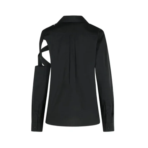 Cut-Out Buttoned Shirt