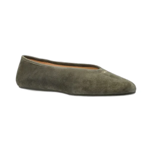 Houston Logo Printed Ballet Flats