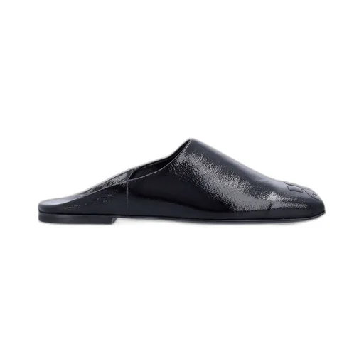 Heritage Square-Toe Mules