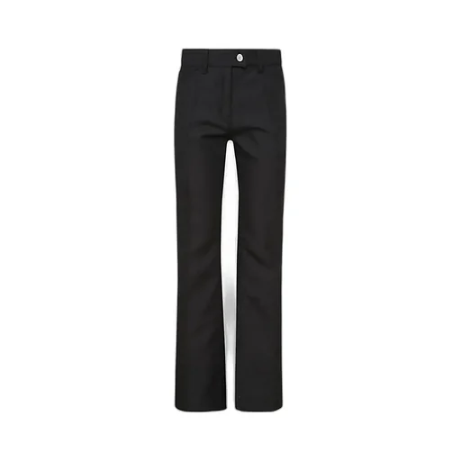 Pressed Crease Bootcut Trousers