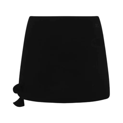 Loop Knit Mini Skirt