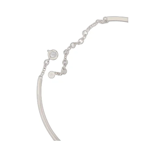 Logo Engraved Tube Necklace