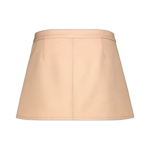 Pocket Detailed Twill Mini Skirt