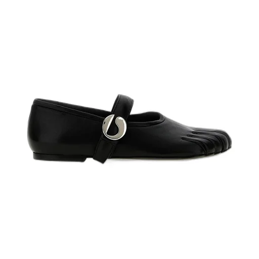 Five-Toe Ballerina Belt Flats