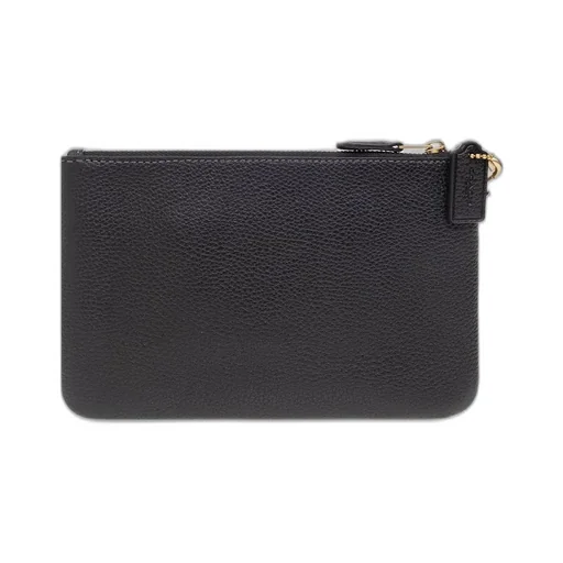 Logo Plaque Small Wristlet