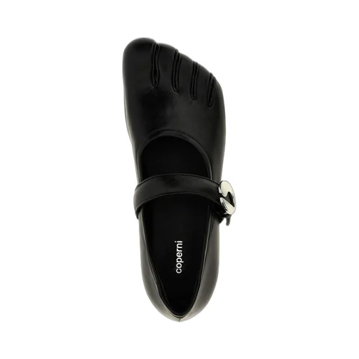 Five-Toe Ballerina Belt Flats